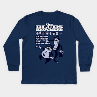 The Blues Brothers Kids Long Sleeve T-Shirt